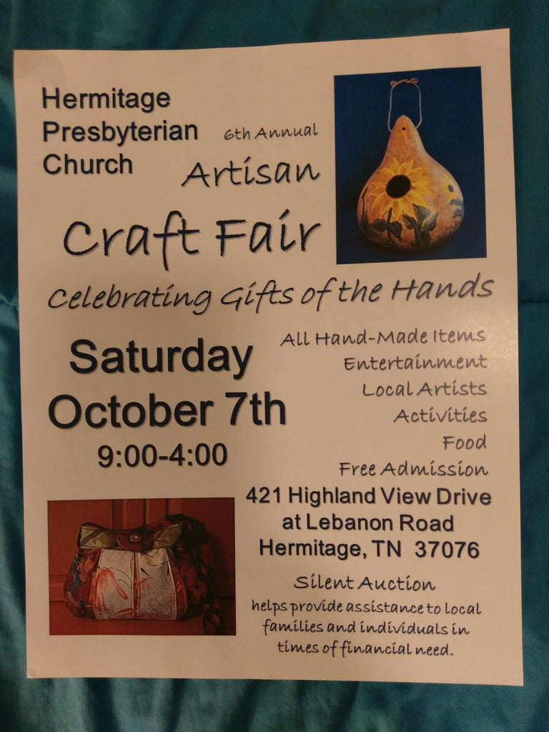 Upcoming Arts & Crafts Booth