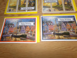 Set of 6 Handmade Birthday Cards