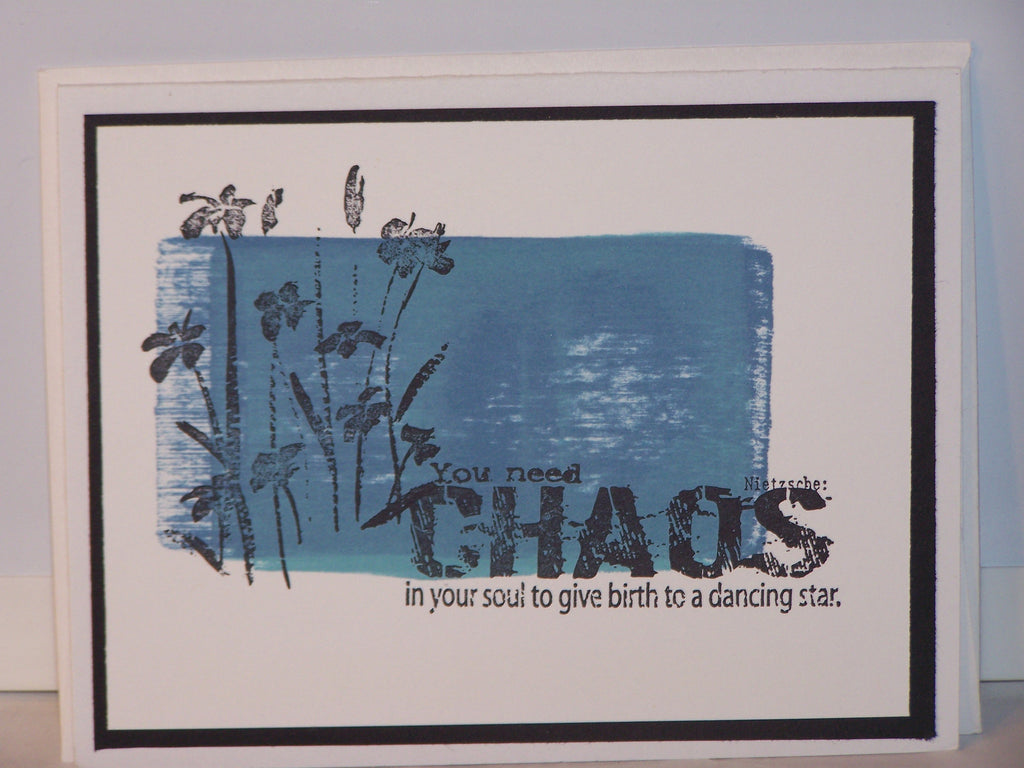 Thinking of You Card - Chaos to Dancing Star