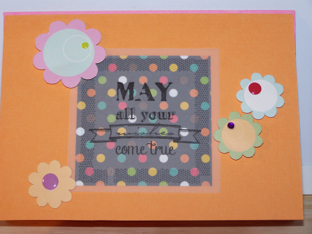 Special Occasion Card - May All Your Wishes Come True