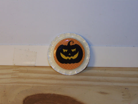 Jack-O-Lantern Bottlecap Magnet