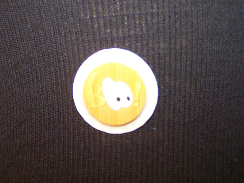 Boo! Eyeballs Bottlecap Pin