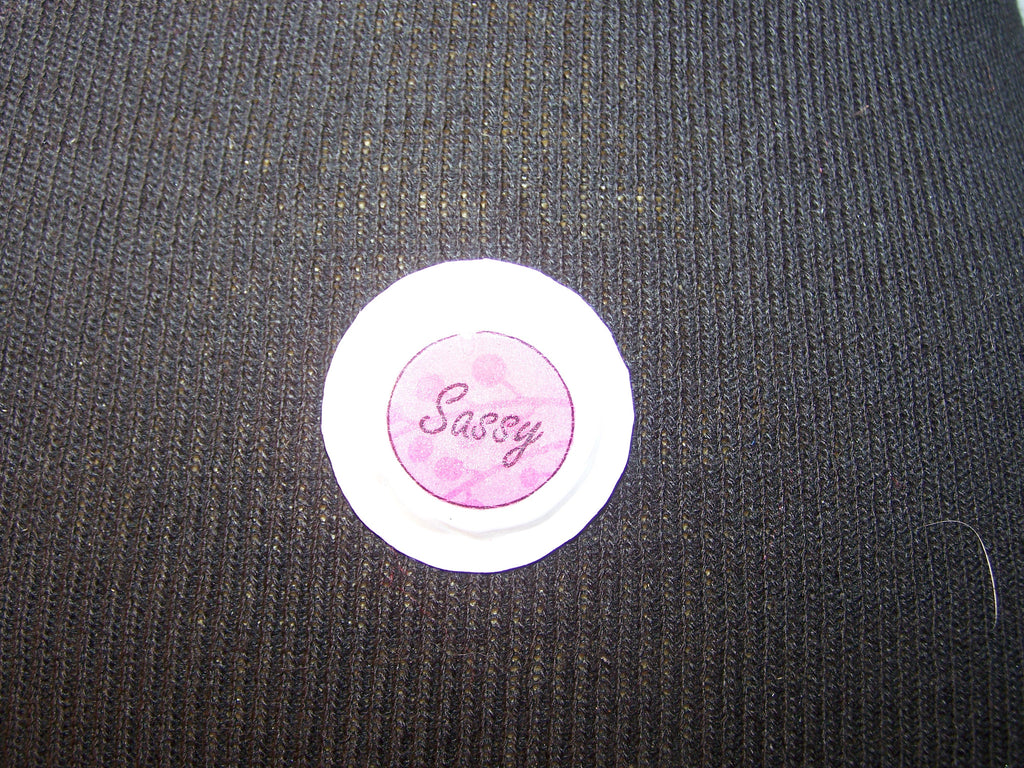 Sassy Bottlecap Pin