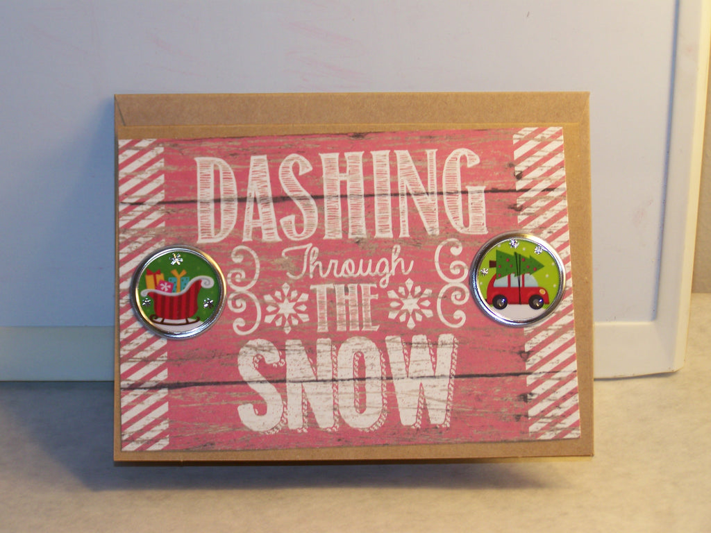 Dashing Through the Snow Holiday Card