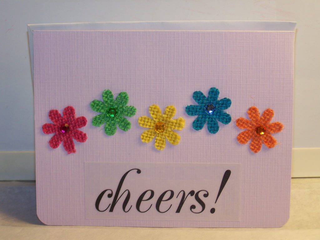 Cheers! Flowers Special Occasion Card