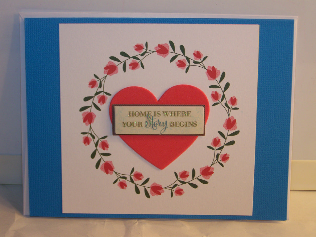 Home is Where Your Story Begins Special Occasion Card