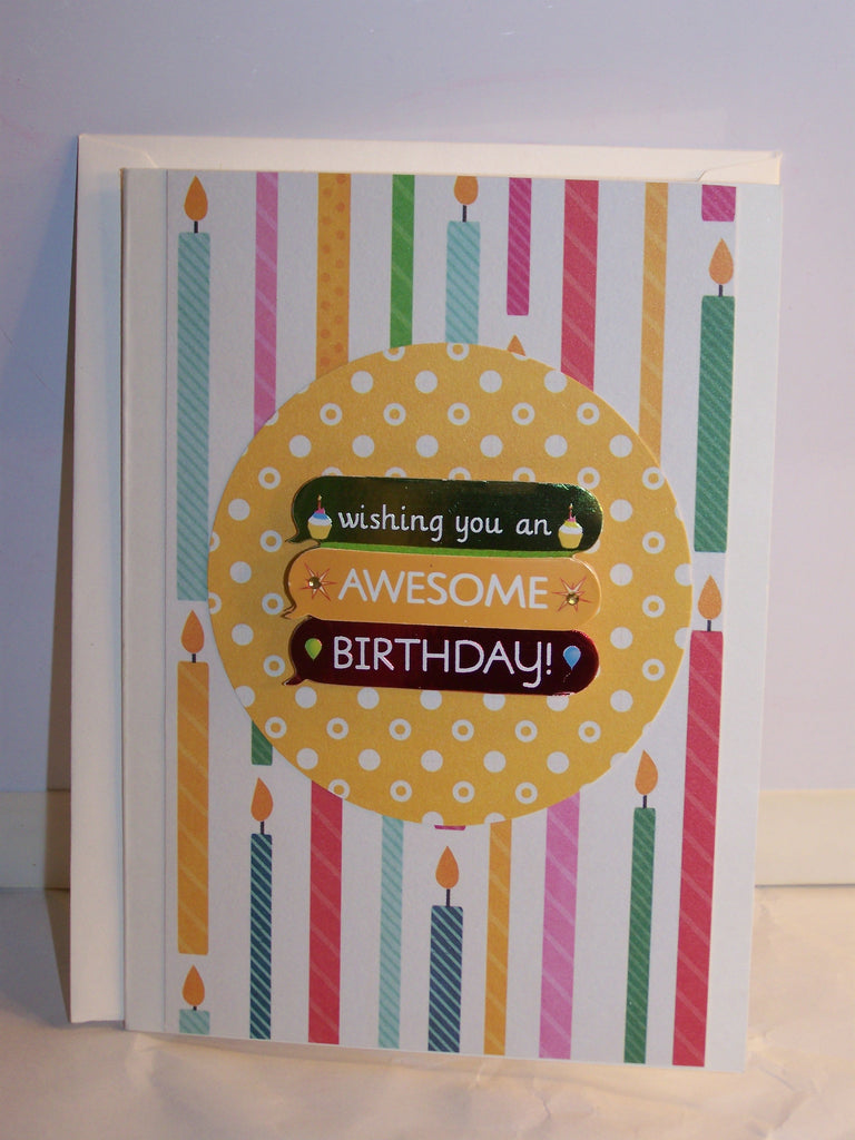 Wishing You an Awesome Birthday Card