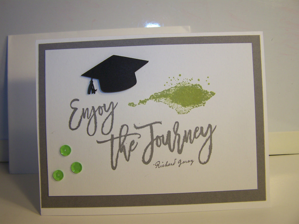 Enjoy The Journey Graduation Card