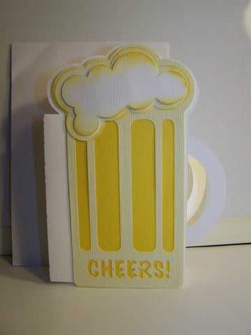 Cheers!  Beer Mug Birthday Card