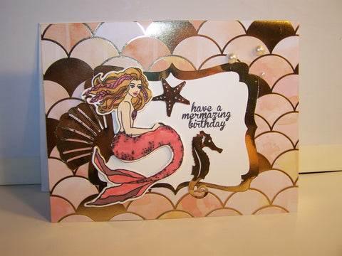 Have a Mermazing Birthday Card