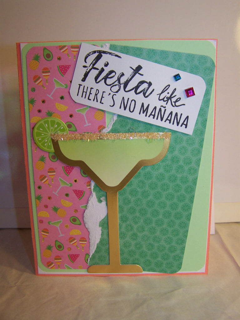 Fiesta Like There's No Manana Birthday Card