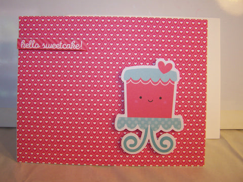 Hello Sweetcake! Punny Special Occasion Card
