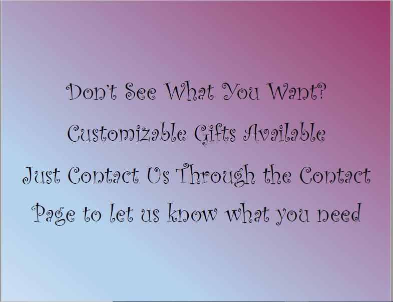 Customizable Gifts Flyer